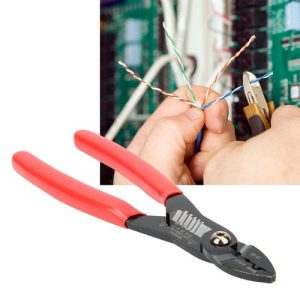 crippers 7in Electrical Cable Stripping Crimping Tool Wire Stripper for Terminals